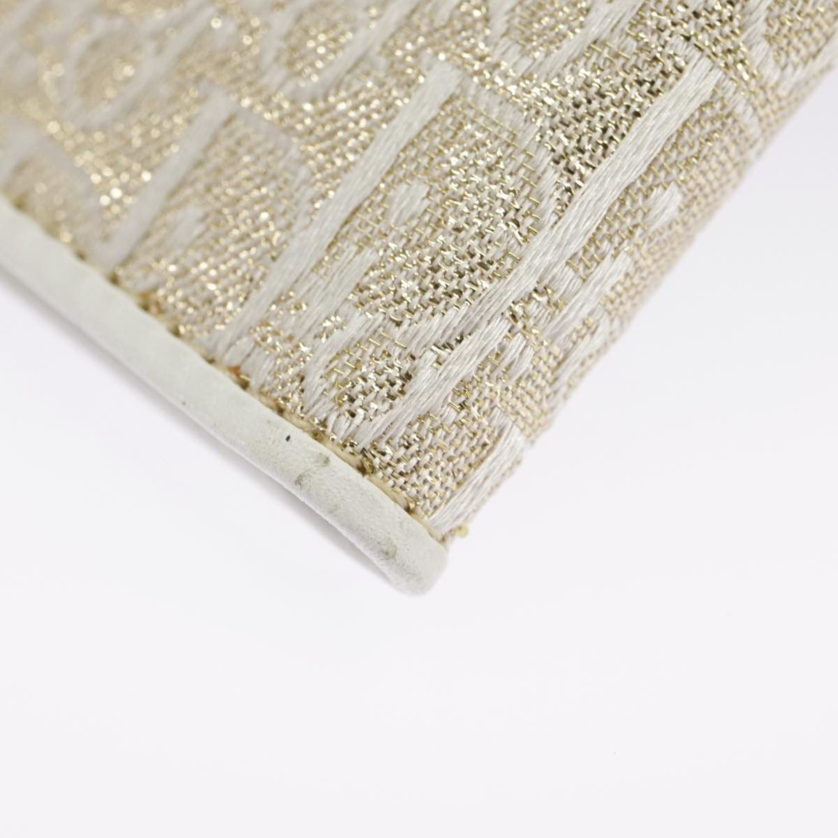 Dior Trotter White Canvas Wallet (Pre-Owned) Size ONE SIZE - 13 Thumbnail