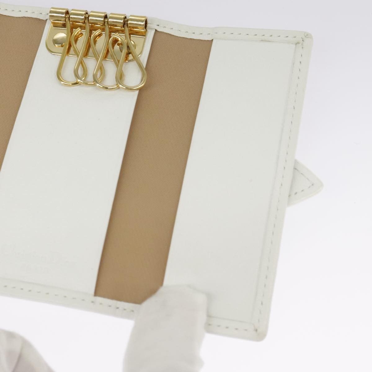 Dior Trotter White Canvas Wallet (Pre-Owned) Size ONE SIZE - 16 Thumbnail