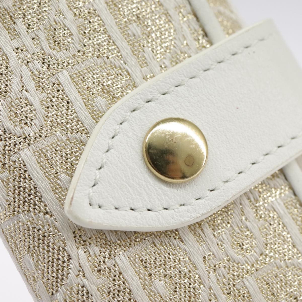 Dior Trotter White Canvas Wallet (Pre-Owned) Size ONE SIZE - 14 Thumbnail
