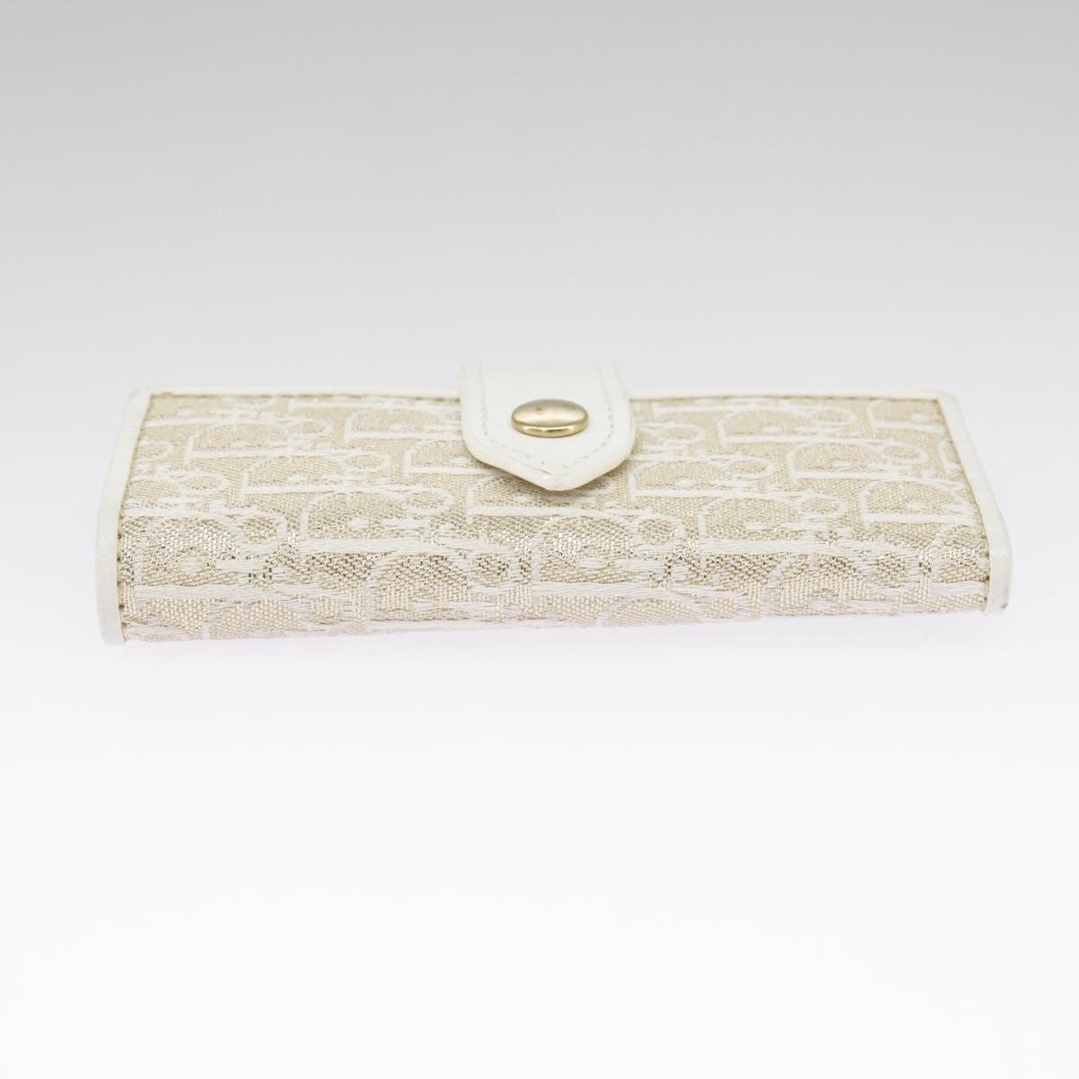 Dior Trotter White Canvas Wallet (Pre-Owned) Size ONE SIZE - 5 Thumbnail