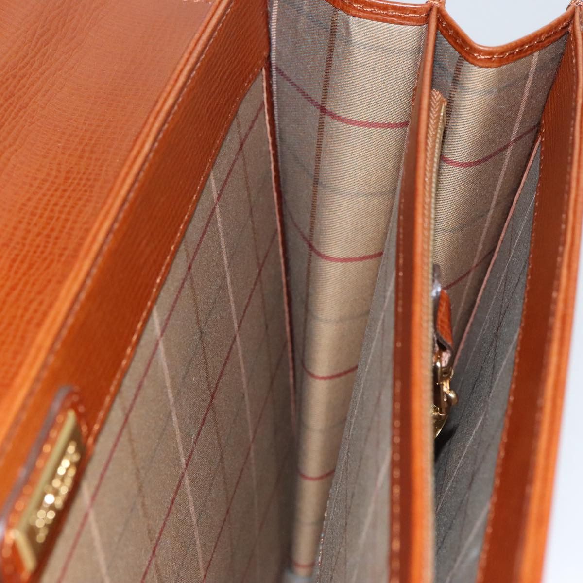 Burberry Brown Leather Briefcase Bag (Pre-Owned) Size ONE SIZE - 18 Thumbnail