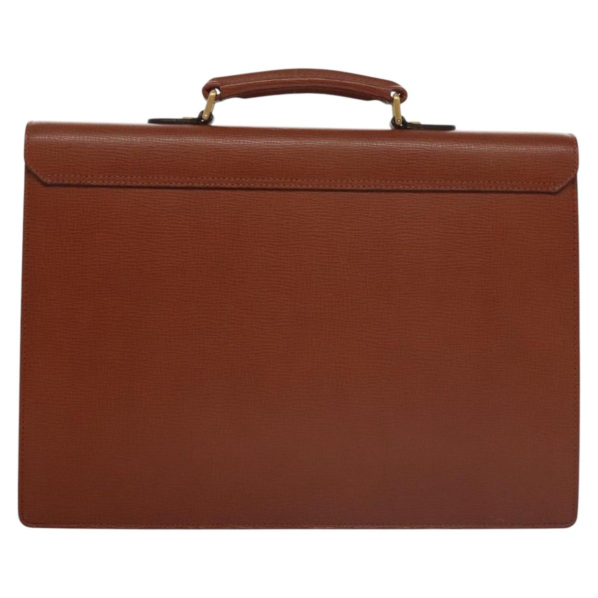 Burberry Brown Leather Briefcase Bag (Pre-Owned) Size ONE SIZE - 2 Thumbnail