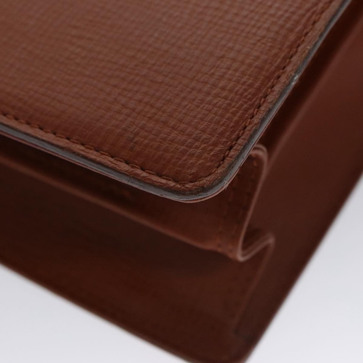 Burberry Brown Leather Briefcase Bag (Pre-Owned) Size ONE SIZE - 9 Thumbnail
