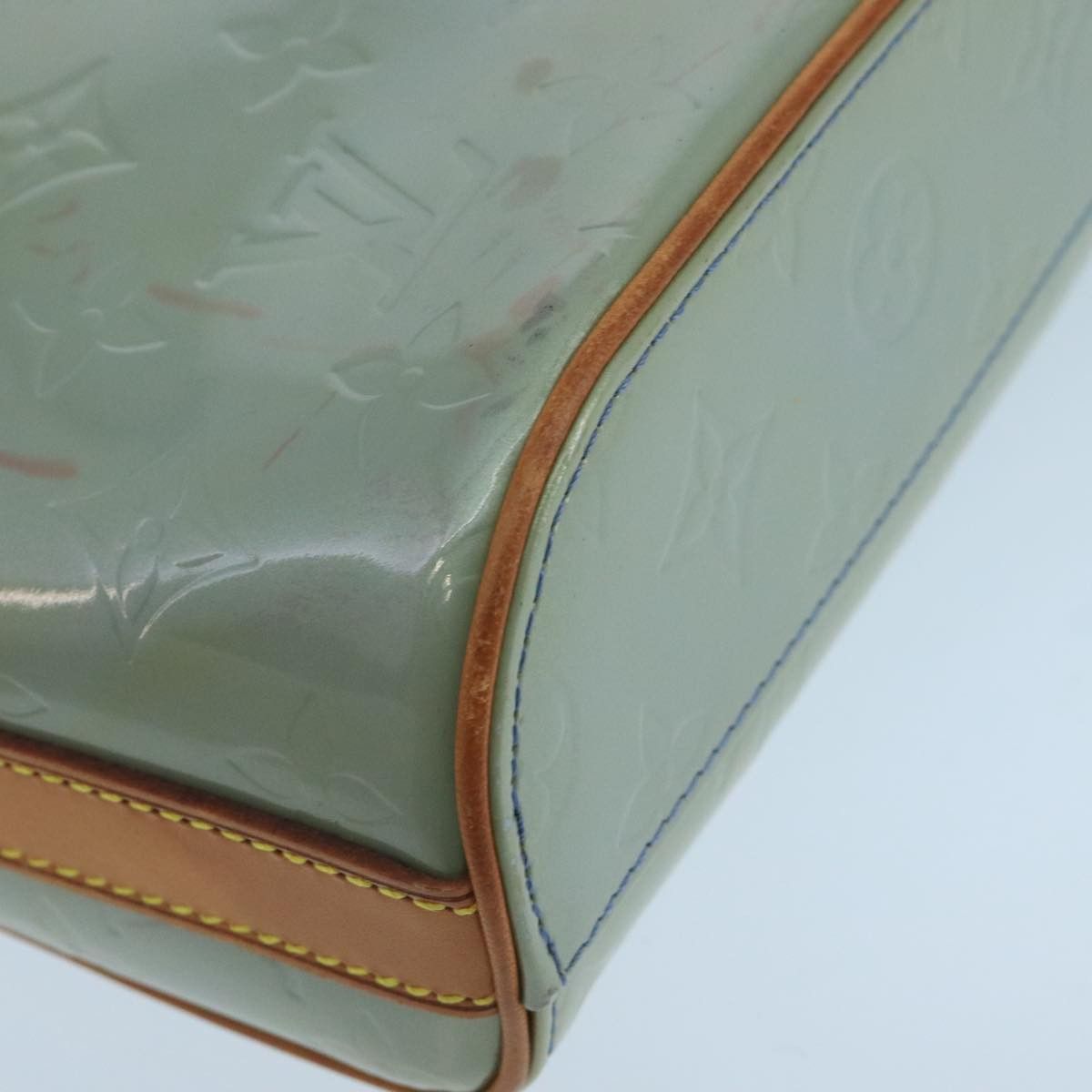 Louis Vuitton Sullivan Grey Patent Leather Shoulder Bag (Pre-Owned) Size ONE SIZE - 8 Thumbnail