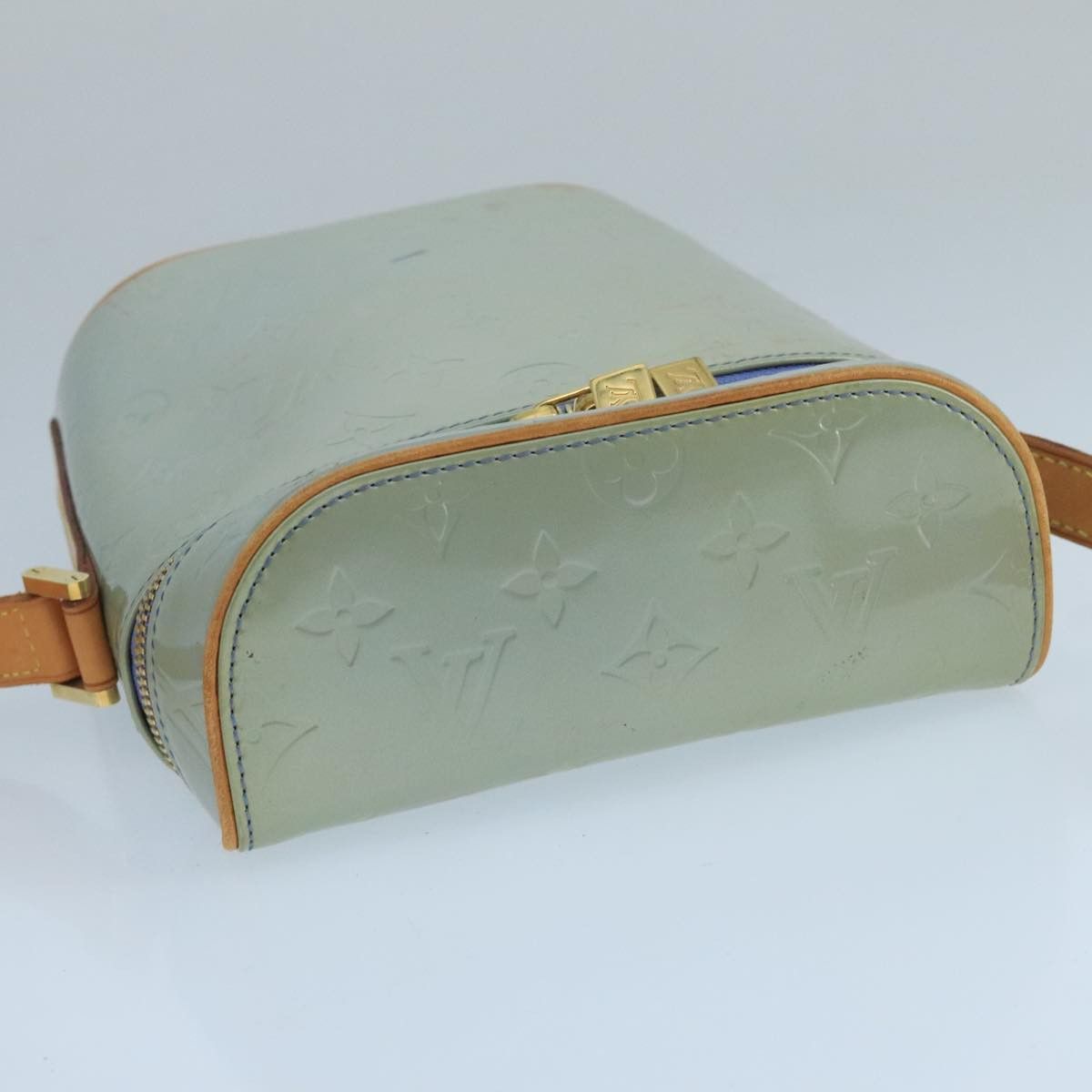 Louis Vuitton Sullivan Grey Patent Leather Shoulder Bag (Pre-Owned) Size ONE SIZE - 18 Thumbnail