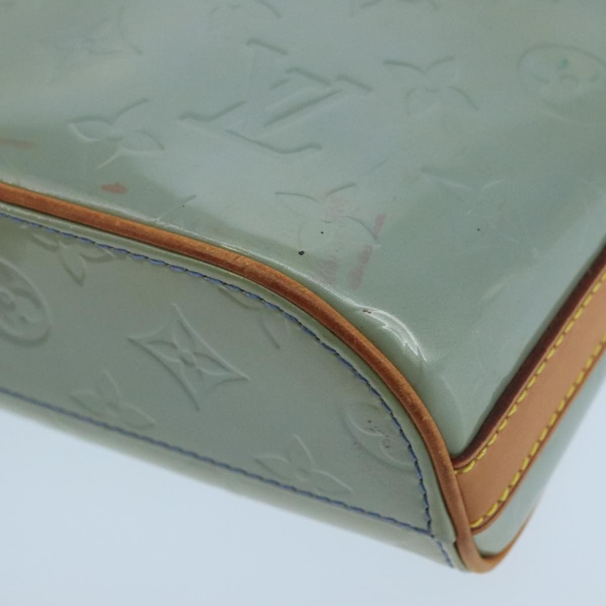 Louis Vuitton Sullivan Grey Patent Leather Shoulder Bag (Pre-Owned) Size ONE SIZE - 7 Thumbnail