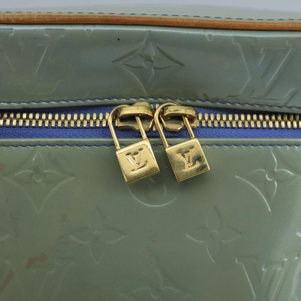 Louis Vuitton Sullivan Grey Patent Leather Shoulder Bag (Pre-Owned) Size ONE SIZE - 12 Thumbnail