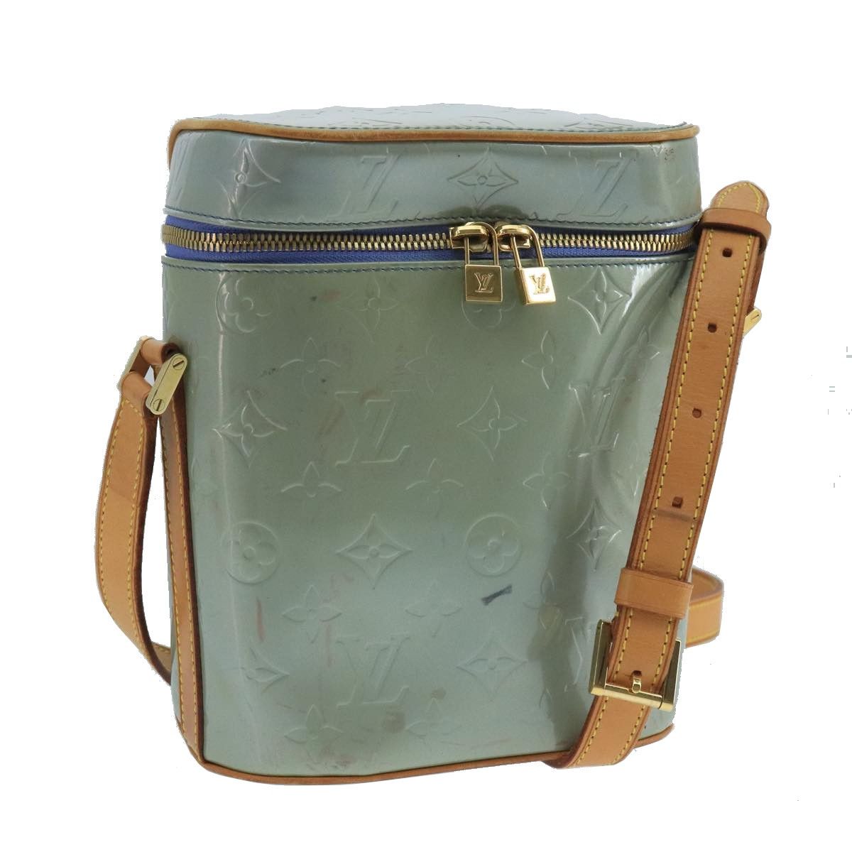 Louis Vuitton Sullivan Grey Patent Leather Shoulder Bag (Pre-Owned) Size ONE SIZE - 17 Thumbnail
