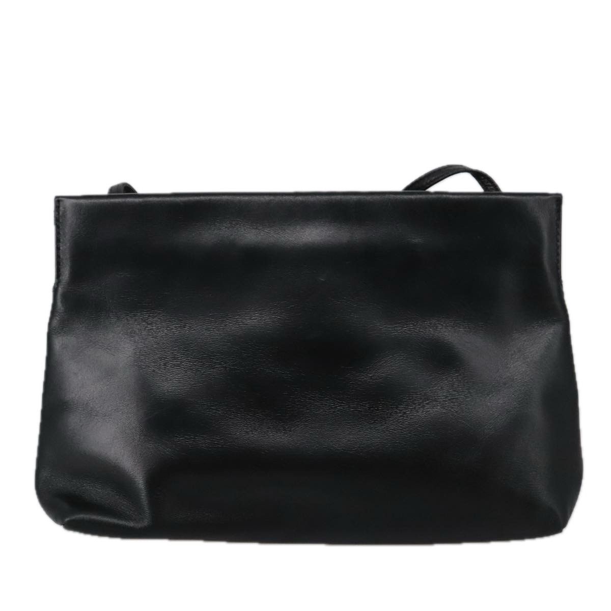 Salvatore Ferragamo Black Leather Shoulder Bag (Pre-Owned) Size ONE SIZE - 2 Thumbnail