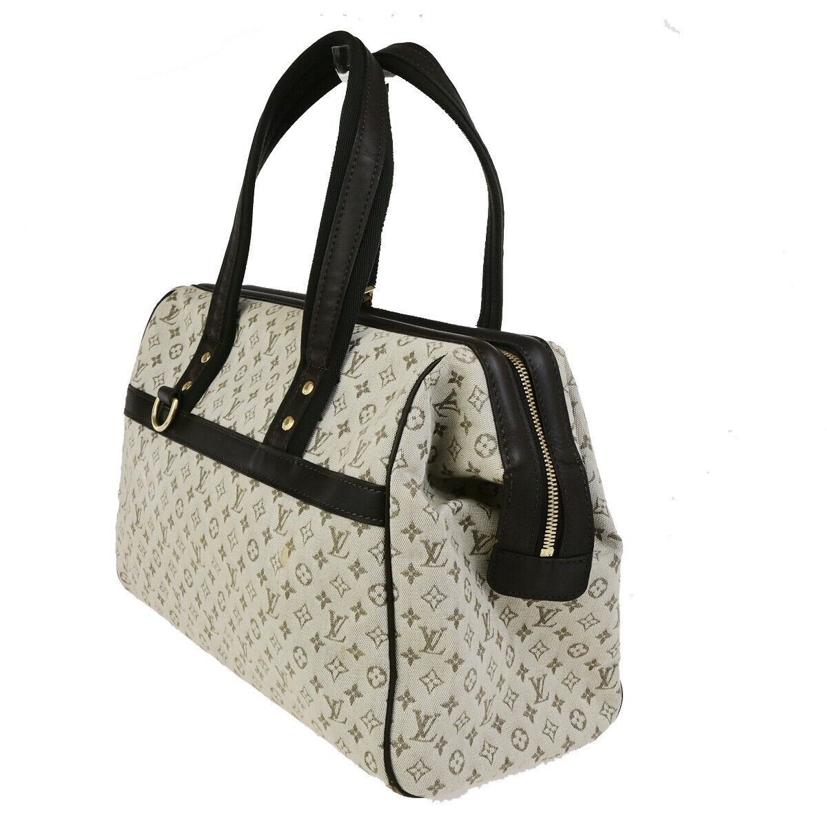 Louis Vuitton Josephine Khaki Canvas Handbag (Pre-Owned) Size ONE SIZE - 4 Thumbnail