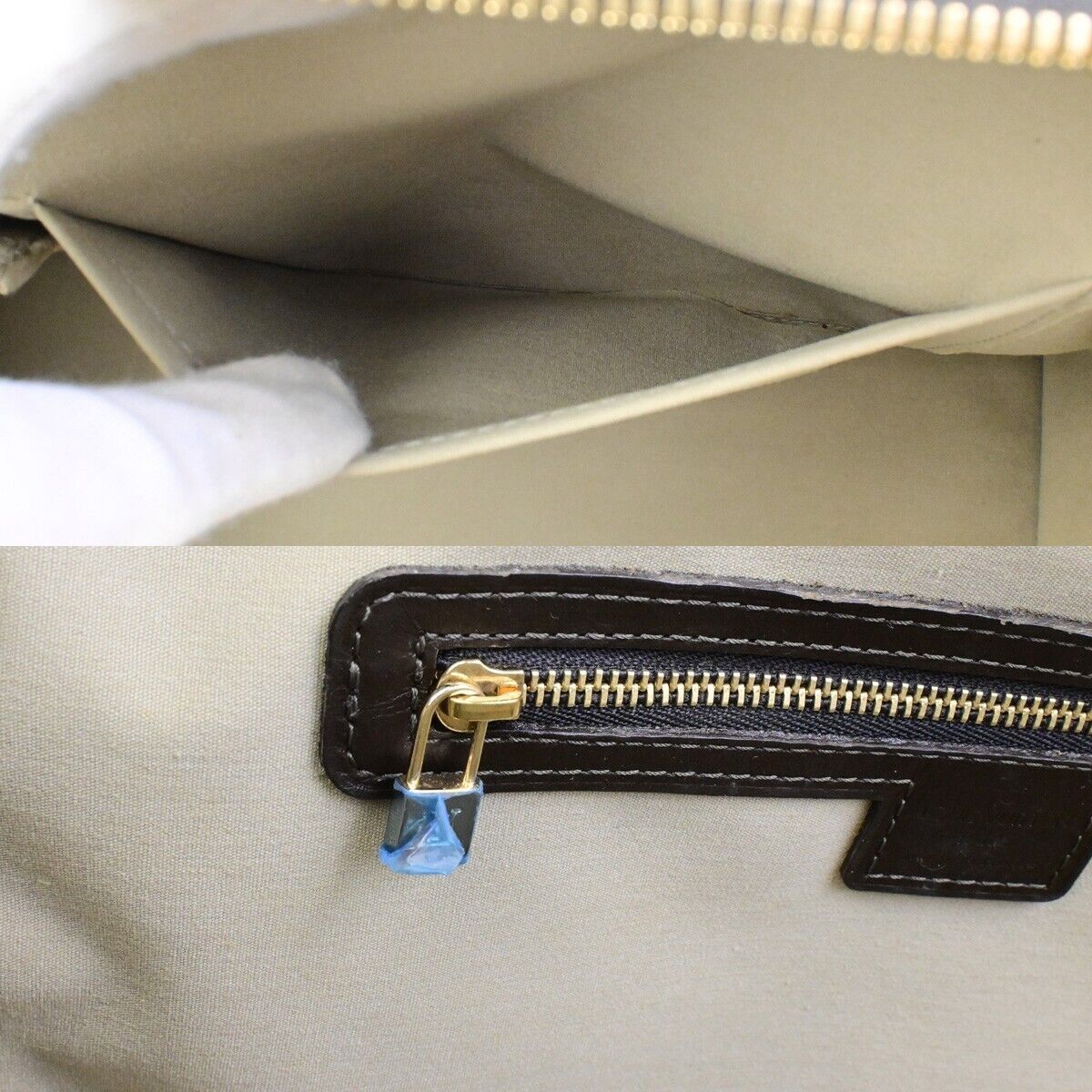 Louis Vuitton Josephine Khaki Canvas Handbag (Pre-Owned) Size ONE SIZE - 10 Thumbnail