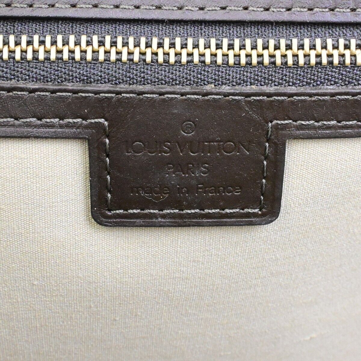 Louis Vuitton Josephine Khaki Canvas Handbag (Pre-Owned) Size ONE SIZE - 16 Thumbnail