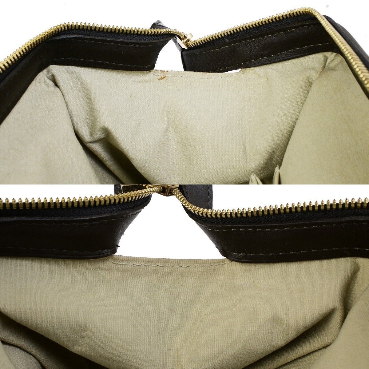 Louis Vuitton Josephine Khaki Canvas Handbag (Pre-Owned) Size ONE SIZE - 11 Thumbnail