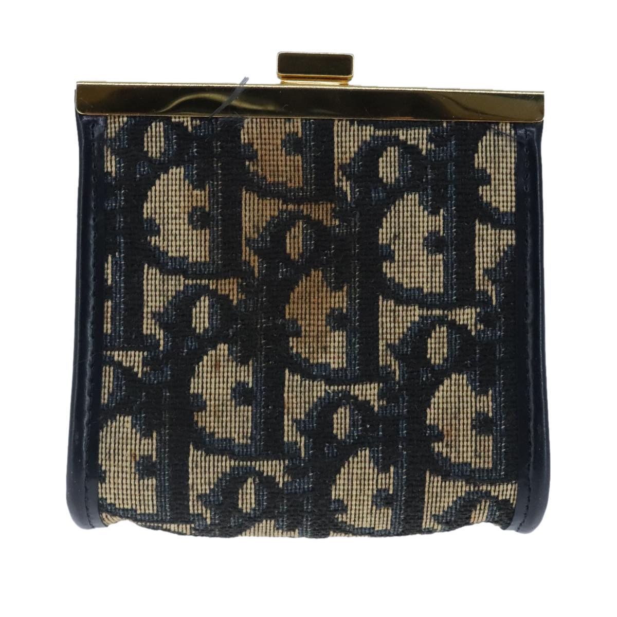 Dior Navy Canvas Wallet (Pre-Owned) Size ONE SIZE - 2 Thumbnail