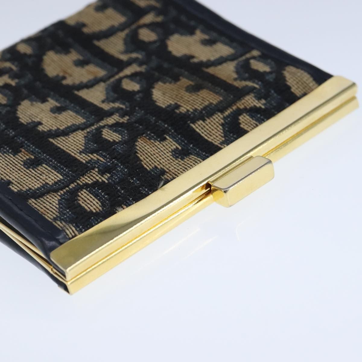 Dior Navy Canvas Wallet (Pre-Owned) Size ONE SIZE - 12 Thumbnail