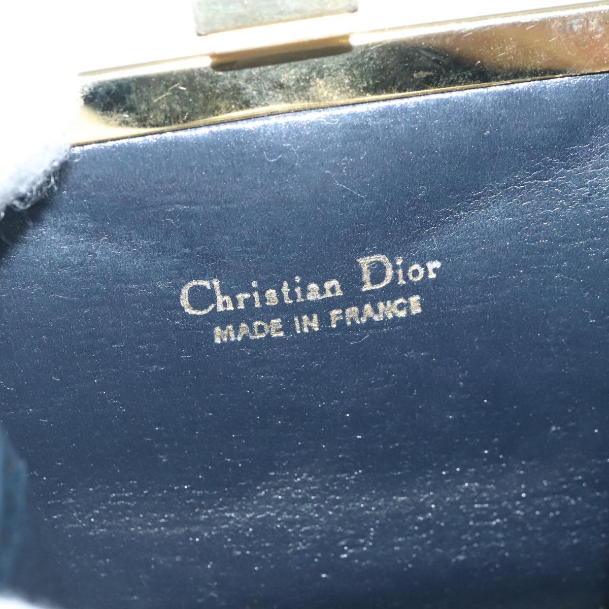 Dior Navy Canvas Wallet (Pre-Owned) Size ONE SIZE - 10 Thumbnail