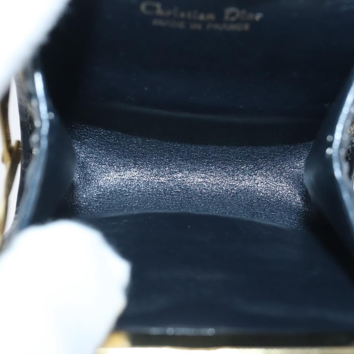 Dior Navy Canvas Wallet (Pre-Owned) Size ONE SIZE - 9 Thumbnail