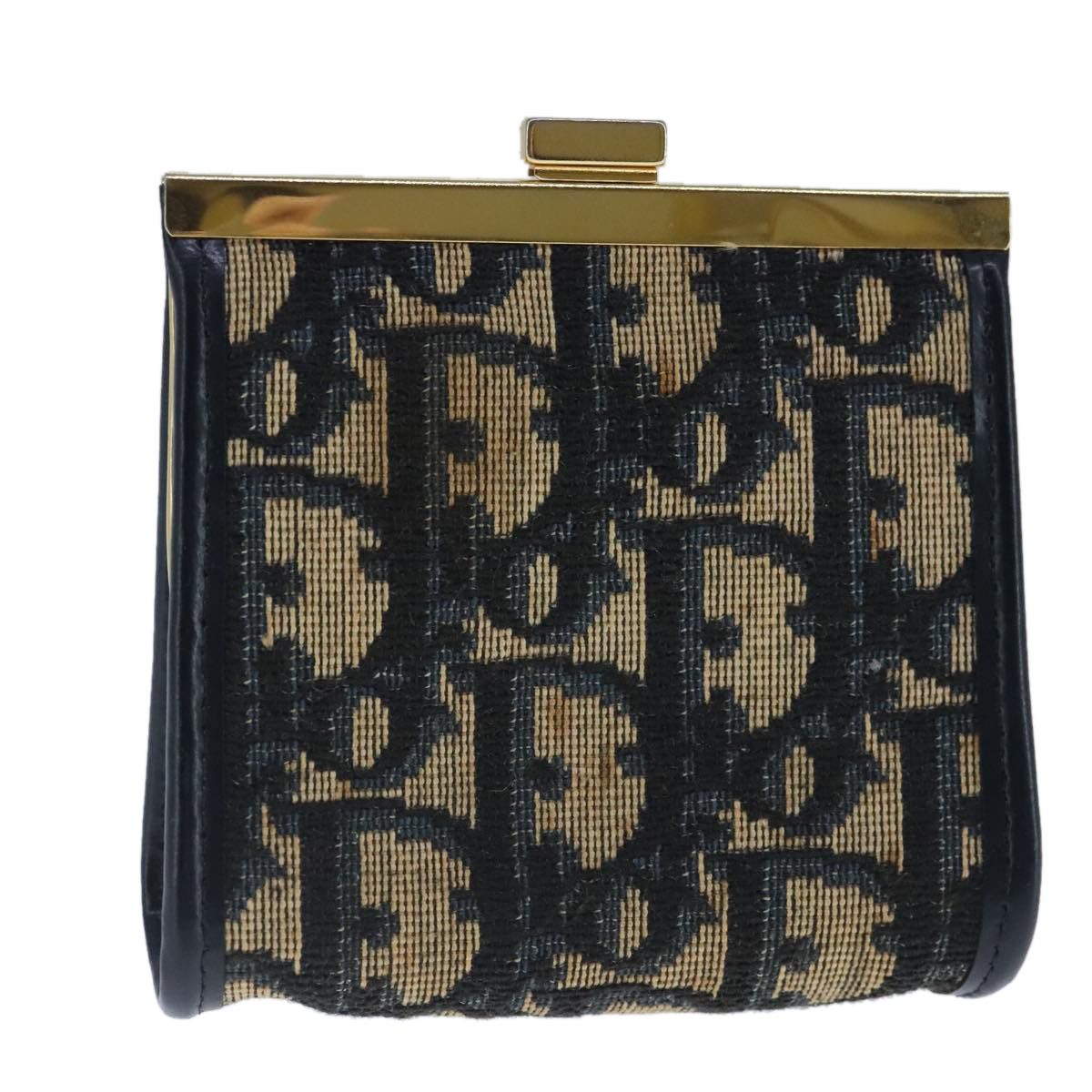 Dior Navy Canvas Wallet (Pre-Owned) Size ONE SIZE - 11 Thumbnail