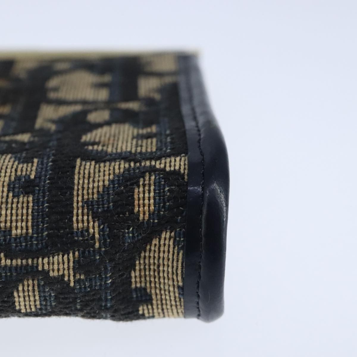 Dior Navy Canvas Wallet (Pre-Owned) Size ONE SIZE - 8 Thumbnail