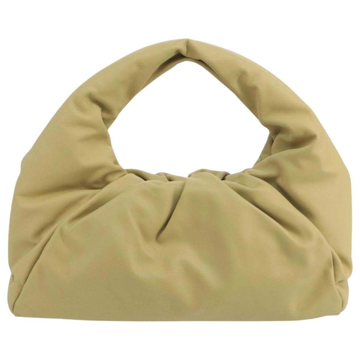 Bottega Veneta The Pouch Beige Leather Shoulder Bag (Pre-Owned) Size ONE SIZE - 2 Thumbnail