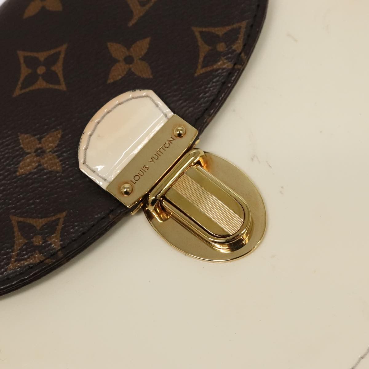 Louis Vuitton Hot Springs White Leather Backpack Bag (Pre-Owned) Size ONE SIZE - 12 Thumbnail