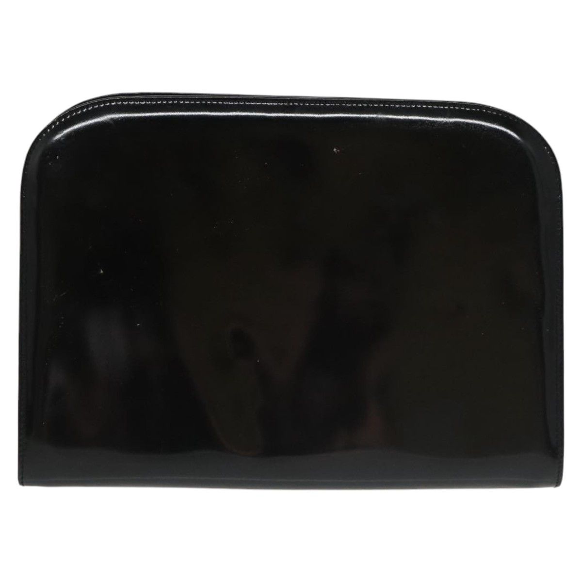 Salvatore Ferragamo Gancini Black Patent Leather Shoulder Bag (Pre-Owned) Size ONE SIZE - 2 Thumbnail