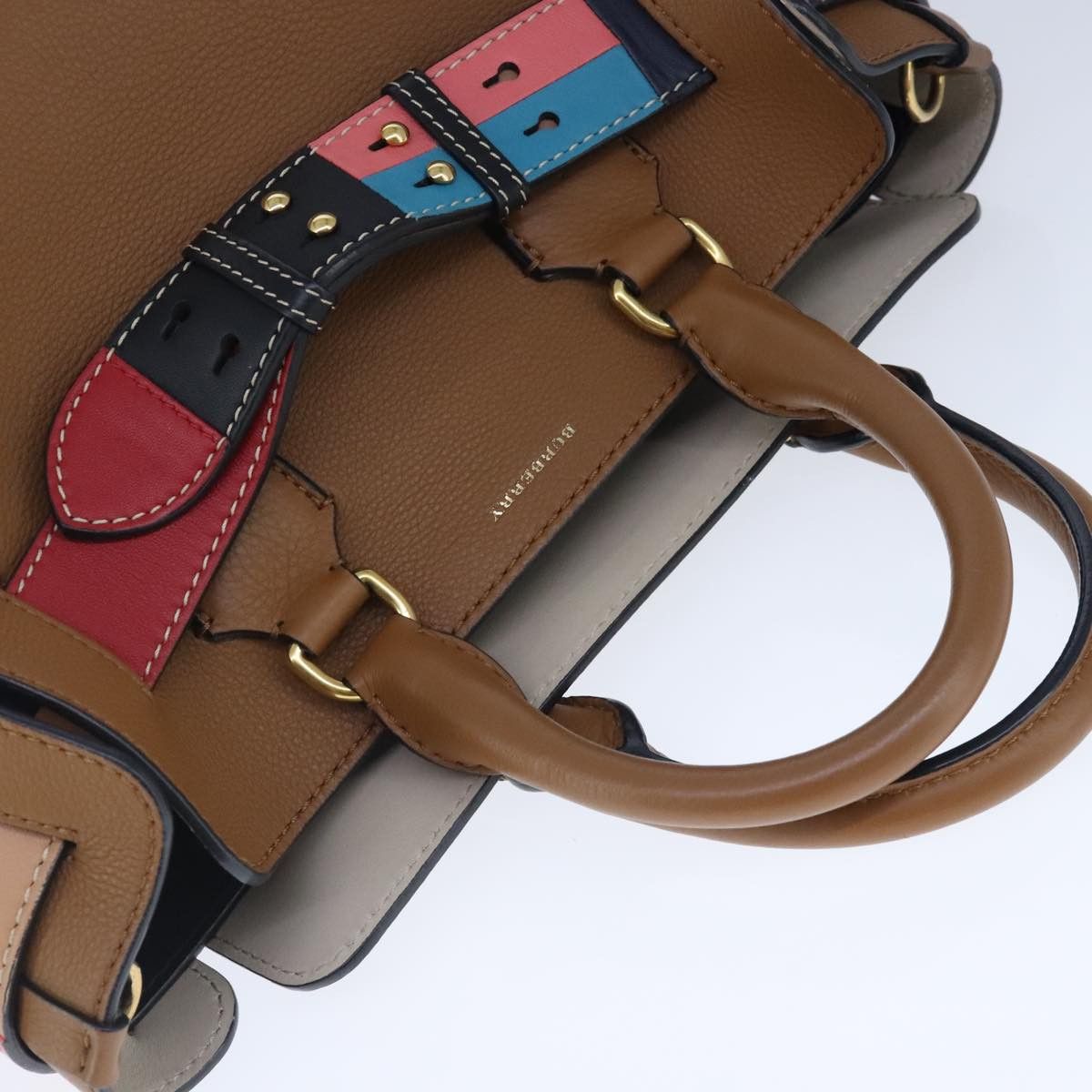 Burberry Belt Bag Brown Leather Handbag (Pre-Owned) Size ONE SIZE - 14 Thumbnail