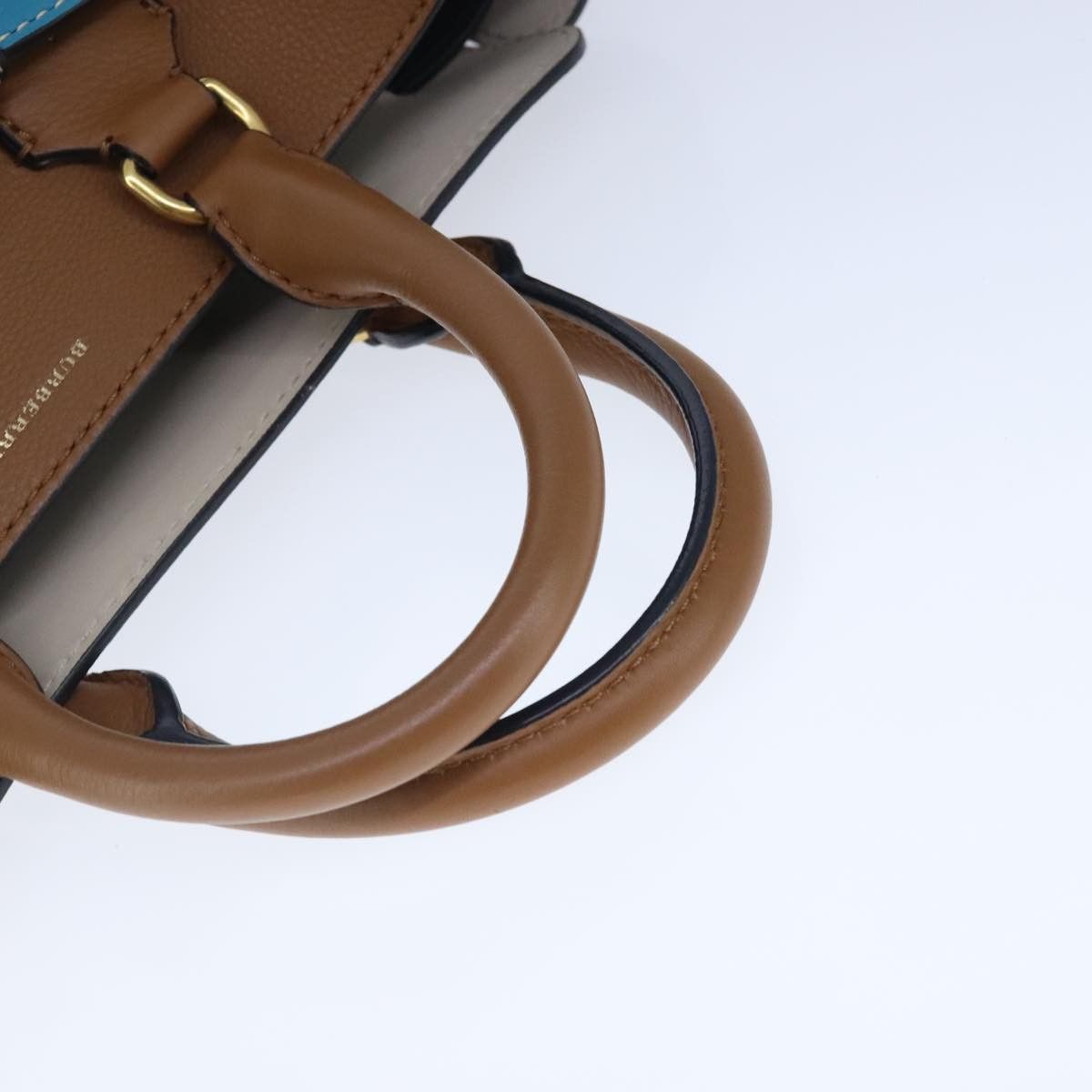 Burberry Belt Bag Brown Leather Handbag (Pre-Owned) Size ONE SIZE - 4 Thumbnail