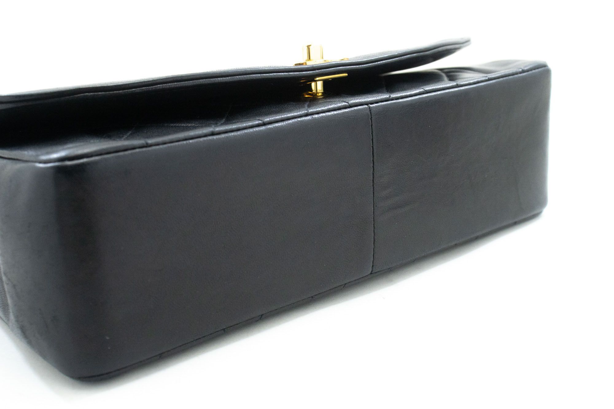 Chanel Diana Black Leather Shoulder Bag (Pre-Owned) Size ONE SIZE - 5 Thumbnail
