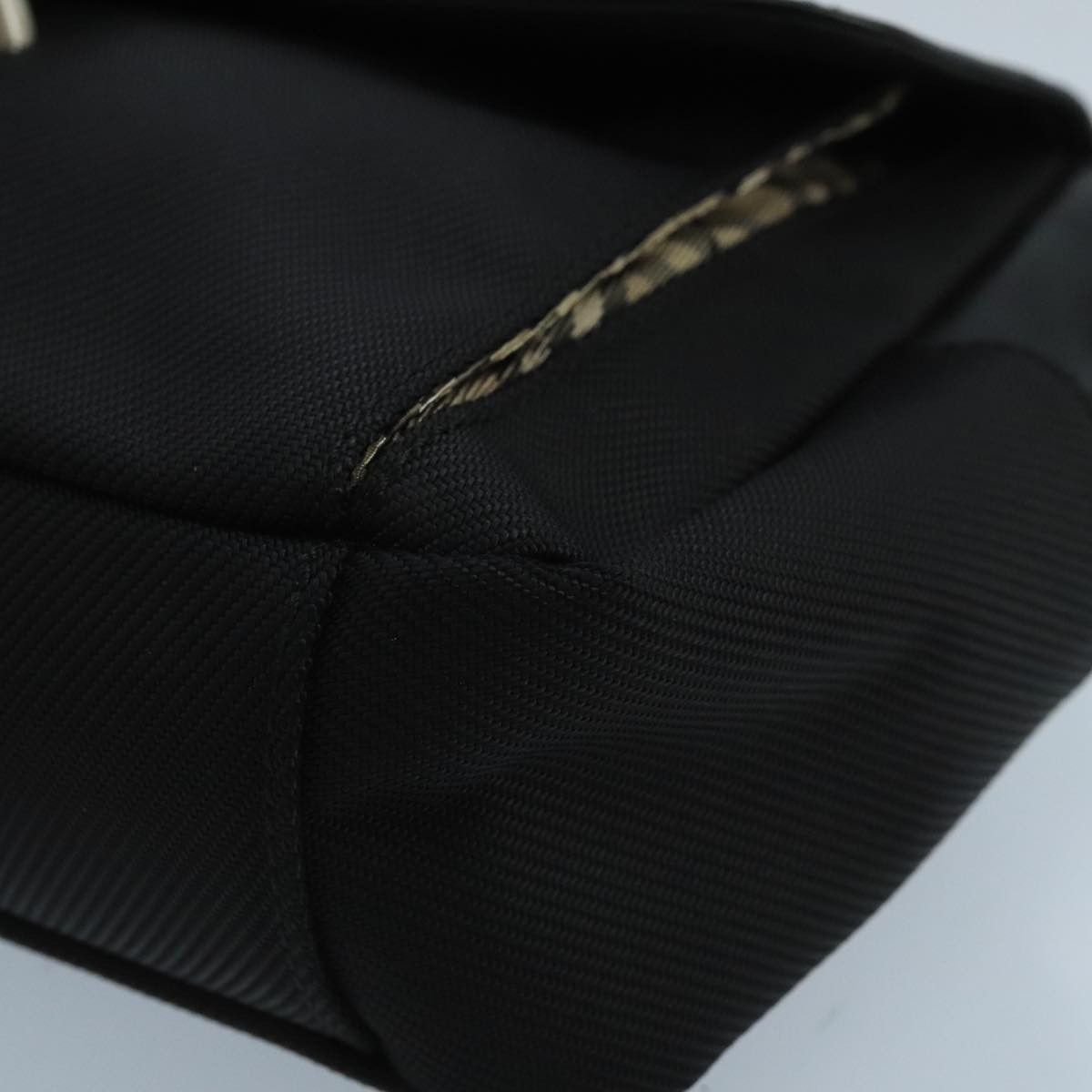 Burberry Black Canvas Clutch Bag (Pre-Owned) Size ONE SIZE - 10 Thumbnail
