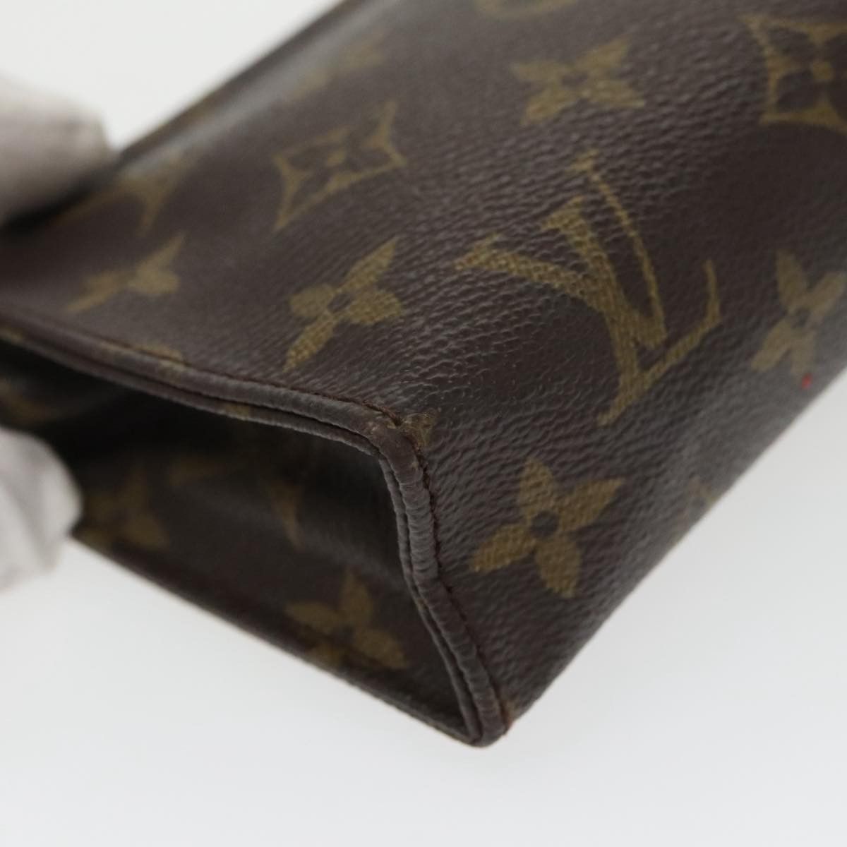 Louis Vuitton Poche Toilette 15 Brown Canvas Clutch Bag (Pre-Owned) Size ONE SIZE - 7 Thumbnail