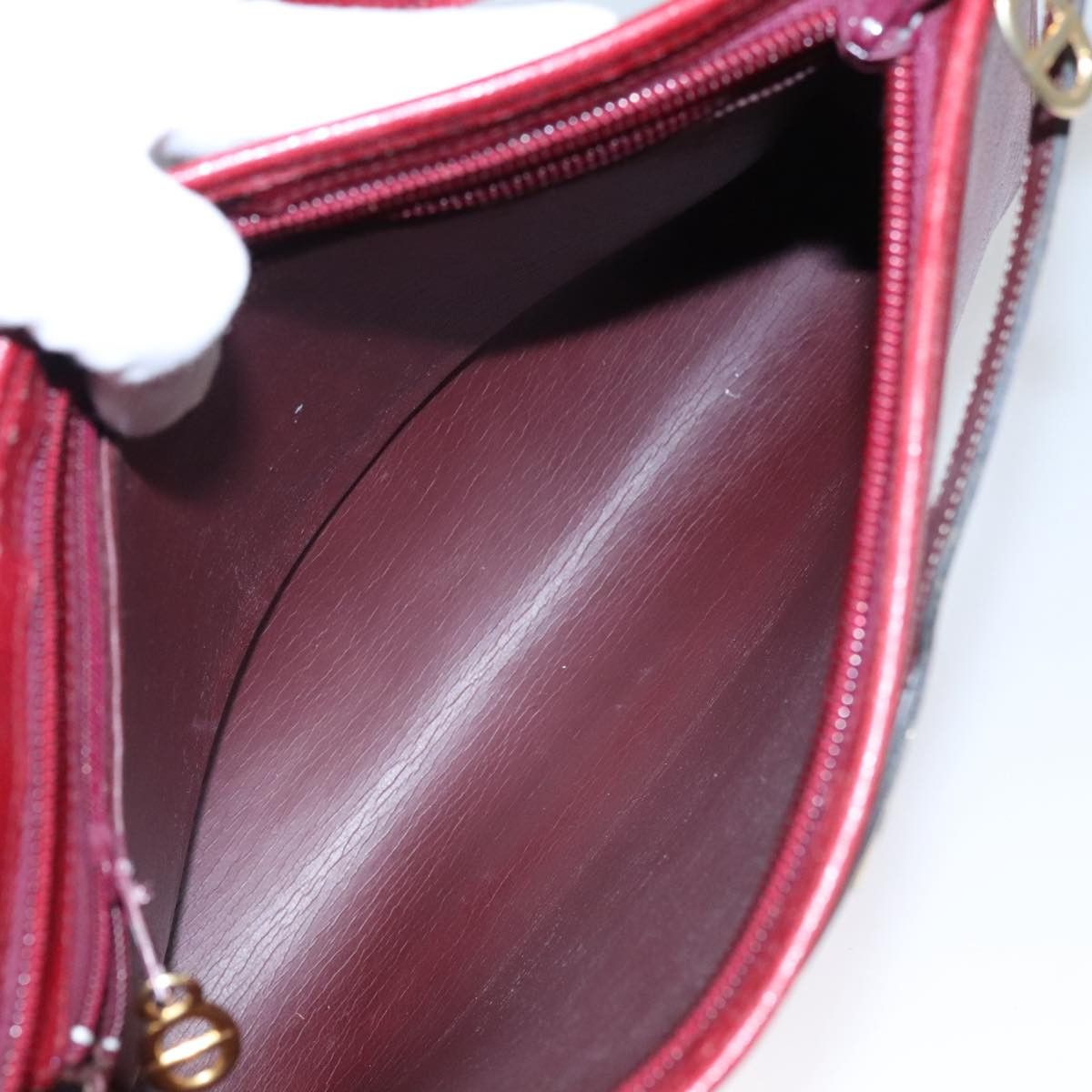 Dior Red Leather Shoulder Bag (Pre-Owned) Size ONE SIZE - 9 Thumbnail