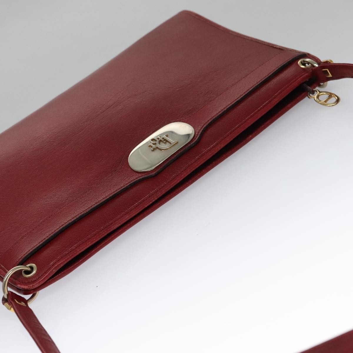 Dior Red Leather Shoulder Bag (Pre-Owned) Size ONE SIZE - 12 Thumbnail