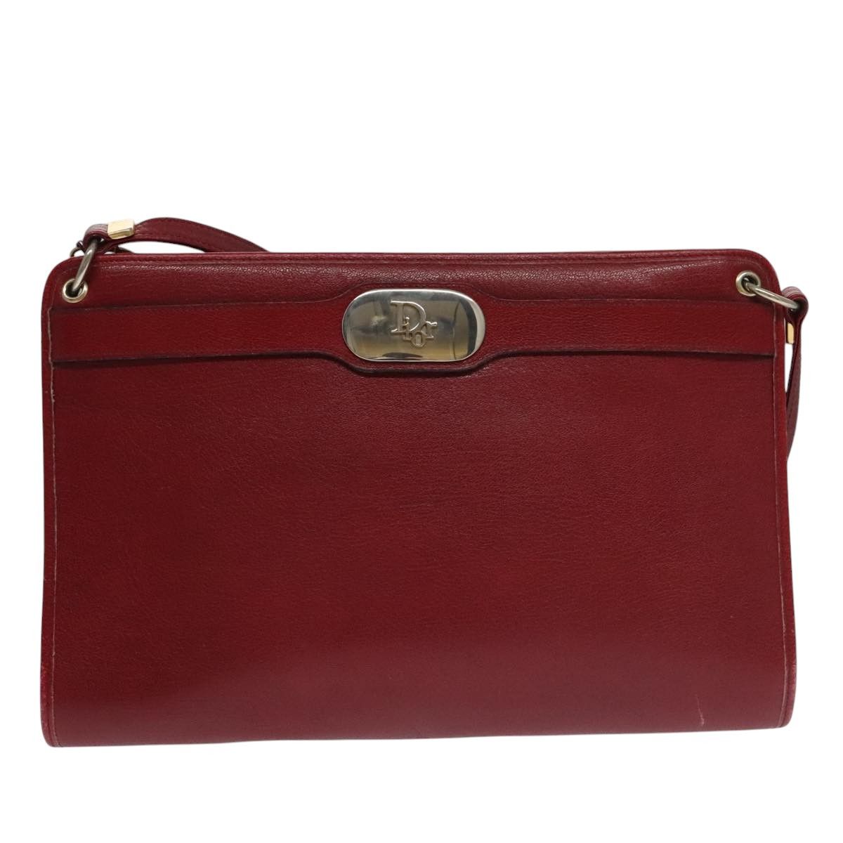 Dior Red Leather Shoulder Bag (Pre-Owned) Size ONE SIZE - 15 Thumbnail