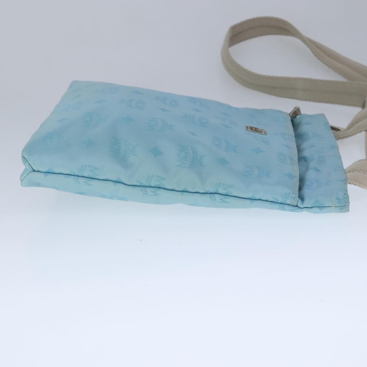 MCM Blue Synthetic Shoulder Bag (Pre-Owned) Size ONE SIZE - 4 Thumbnail