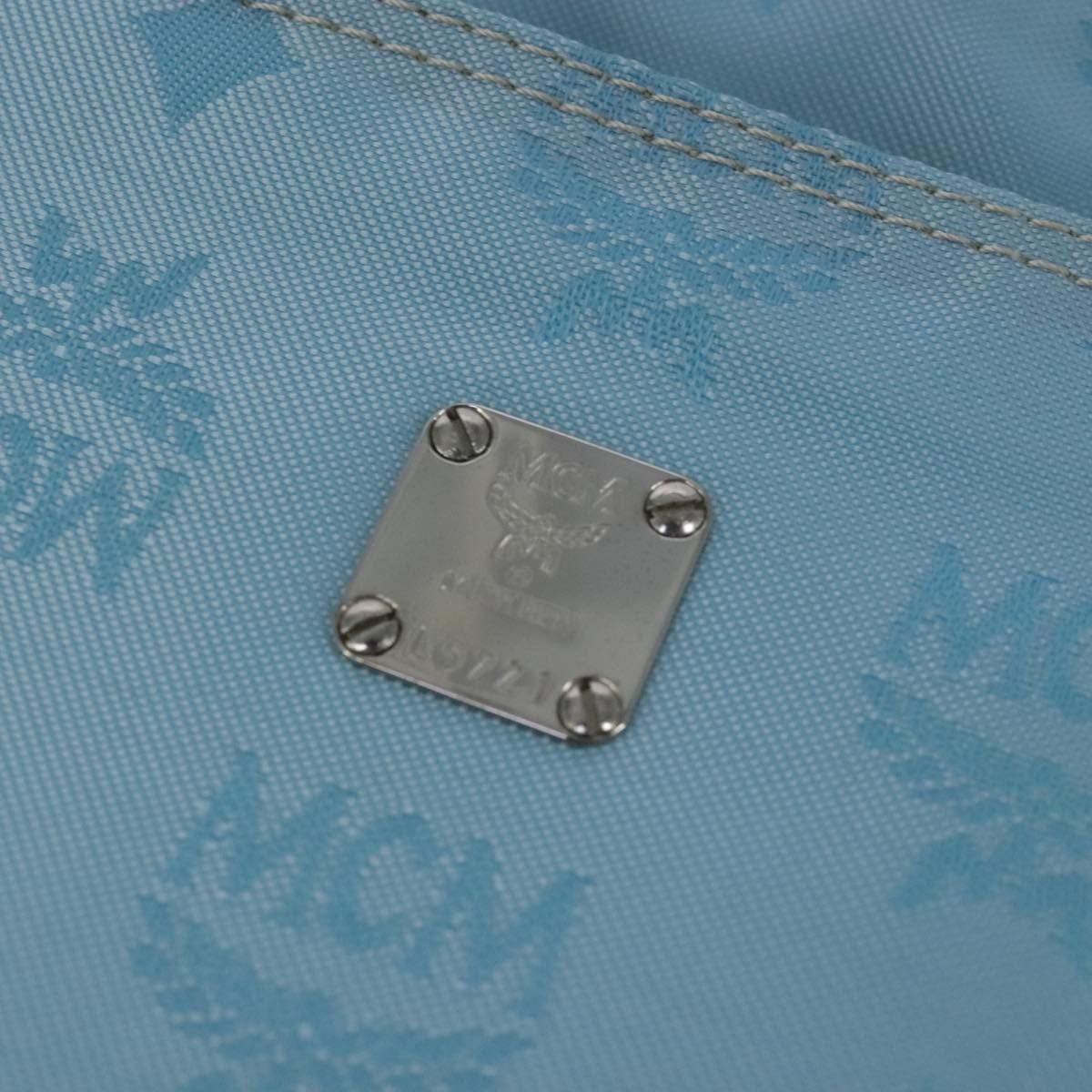 MCM Blue Synthetic Shoulder Bag (Pre-Owned) Size ONE SIZE - 14 Thumbnail