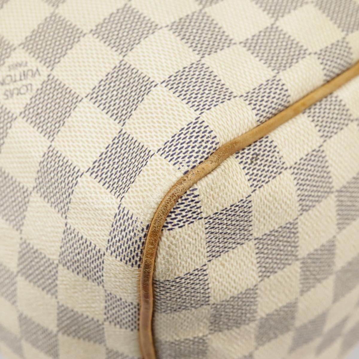 Louis Vuitton Speedy 30 White Canvas Handbag (Pre-Owned) Size ONE SIZE - 11 Thumbnail