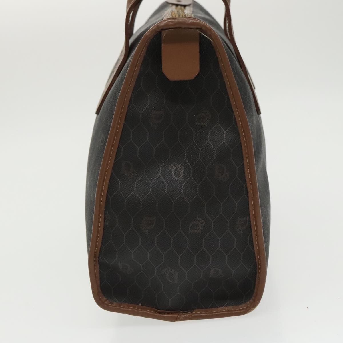Dior Honeycomb Black Canvas Handbag (Pre-Owned) Size ONE SIZE - 4 Thumbnail