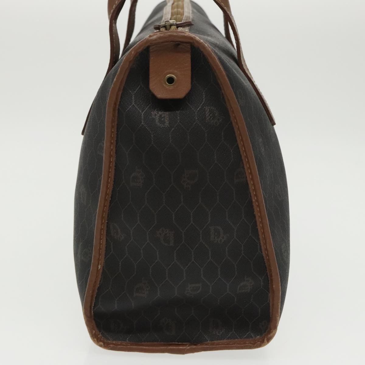 Dior Honeycomb Black Canvas Handbag (Pre-Owned) Size ONE SIZE - 3 Thumbnail