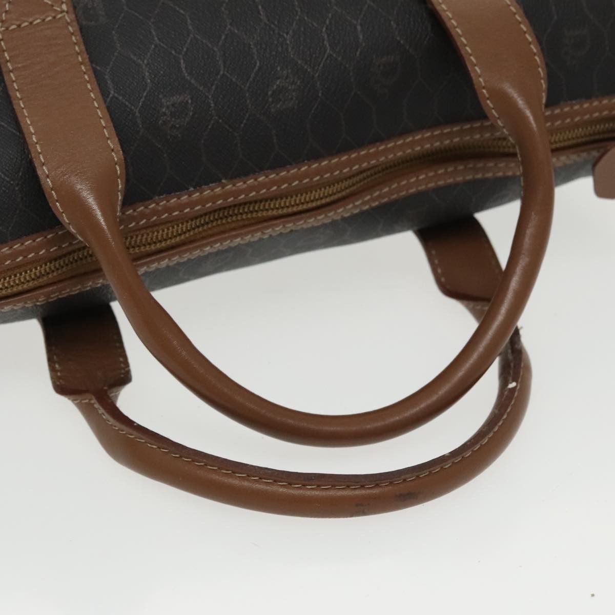 Dior Honeycomb Black Canvas Handbag (Pre-Owned) Size ONE SIZE - 5 Thumbnail
