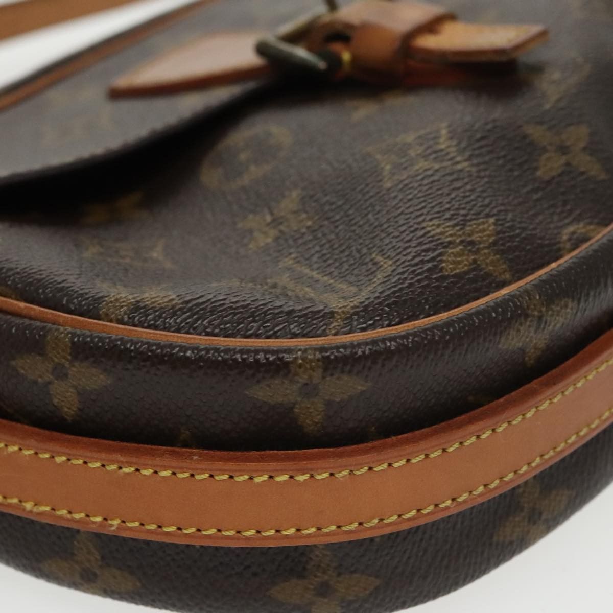 Louis Vuitton Jeune Fille Brown Canvas Shoulder Bag (Pre-Owned) Size ONE SIZE - 9 Thumbnail
