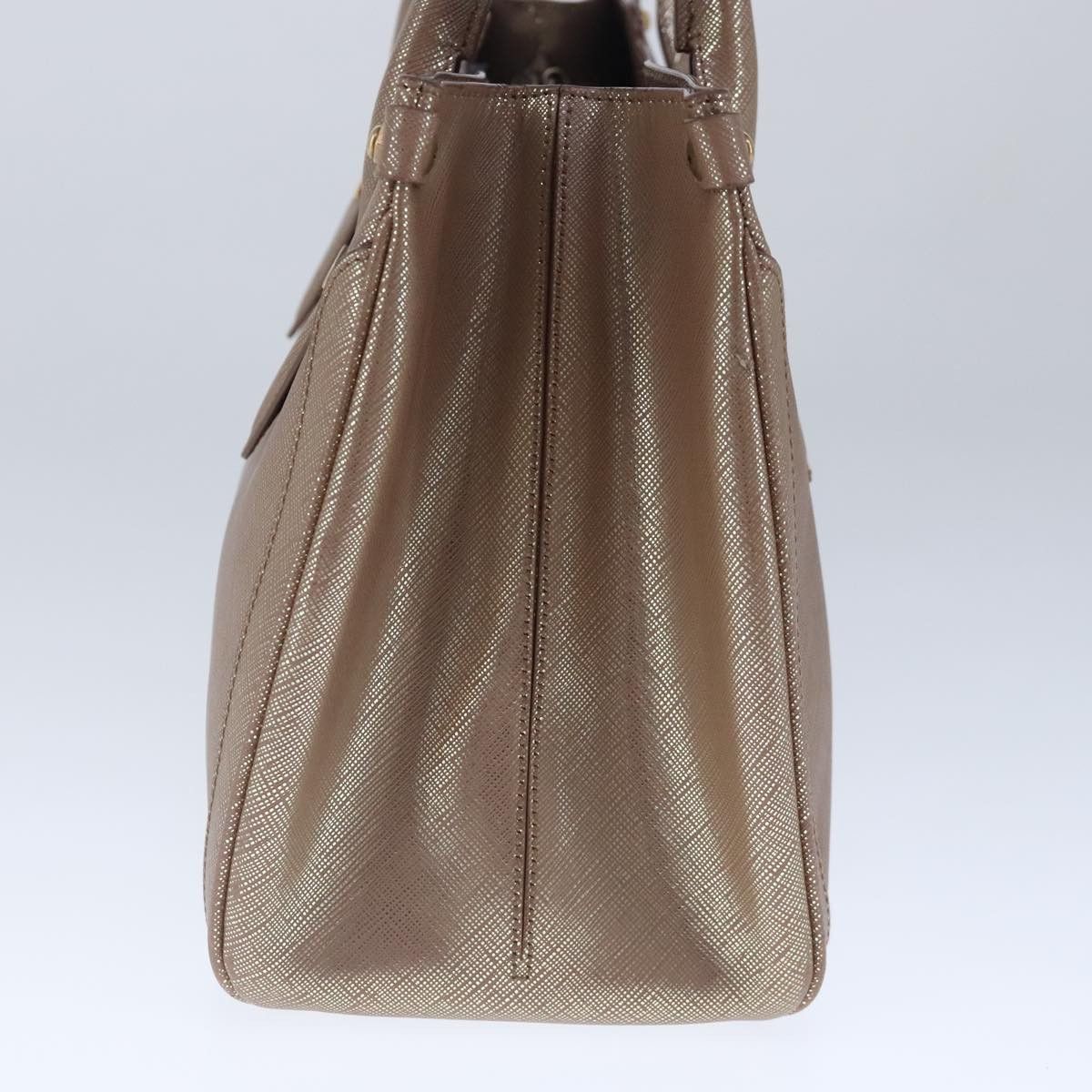 Salvatore Ferragamo Gancini Brown Leather Handbag (Pre-Owned) Size ONE SIZE - 3 Thumbnail