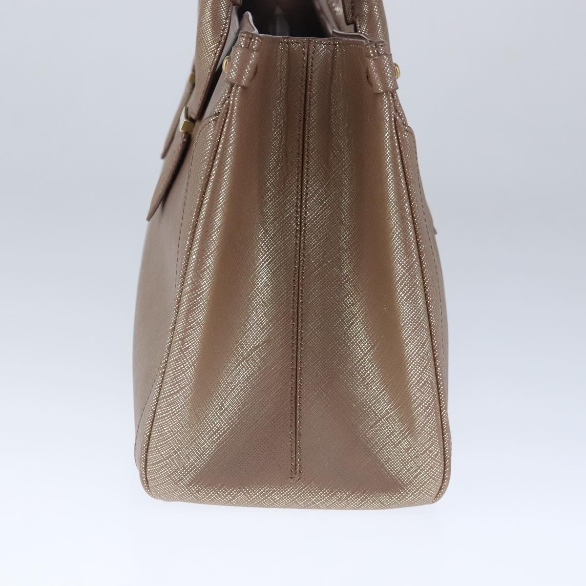 Salvatore Ferragamo Gancini Brown Leather Handbag (Pre-Owned) Size ONE SIZE - 12 Thumbnail