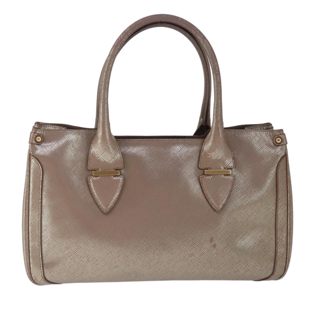 Salvatore Ferragamo Gancini Brown Leather Handbag (Pre-Owned) Size ONE SIZE - 2 Thumbnail