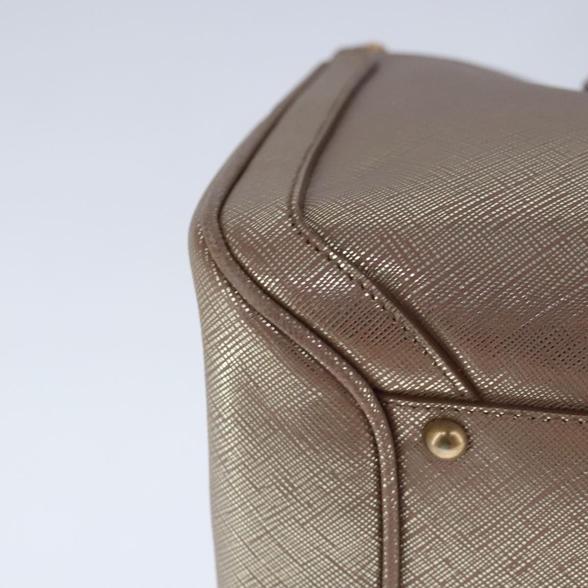 Salvatore Ferragamo Gancini Brown Leather Handbag (Pre-Owned) Size ONE SIZE - 17 Thumbnail
