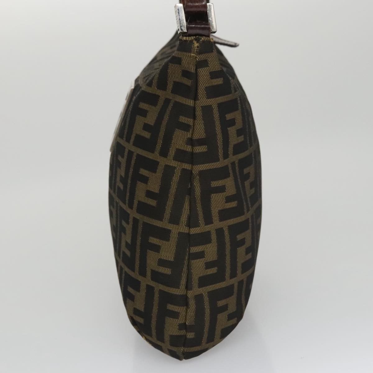 Fendi Hobo Brown Canvas Shoulder Bag (Pre-Owned) Size ONE SIZE - 3 Thumbnail