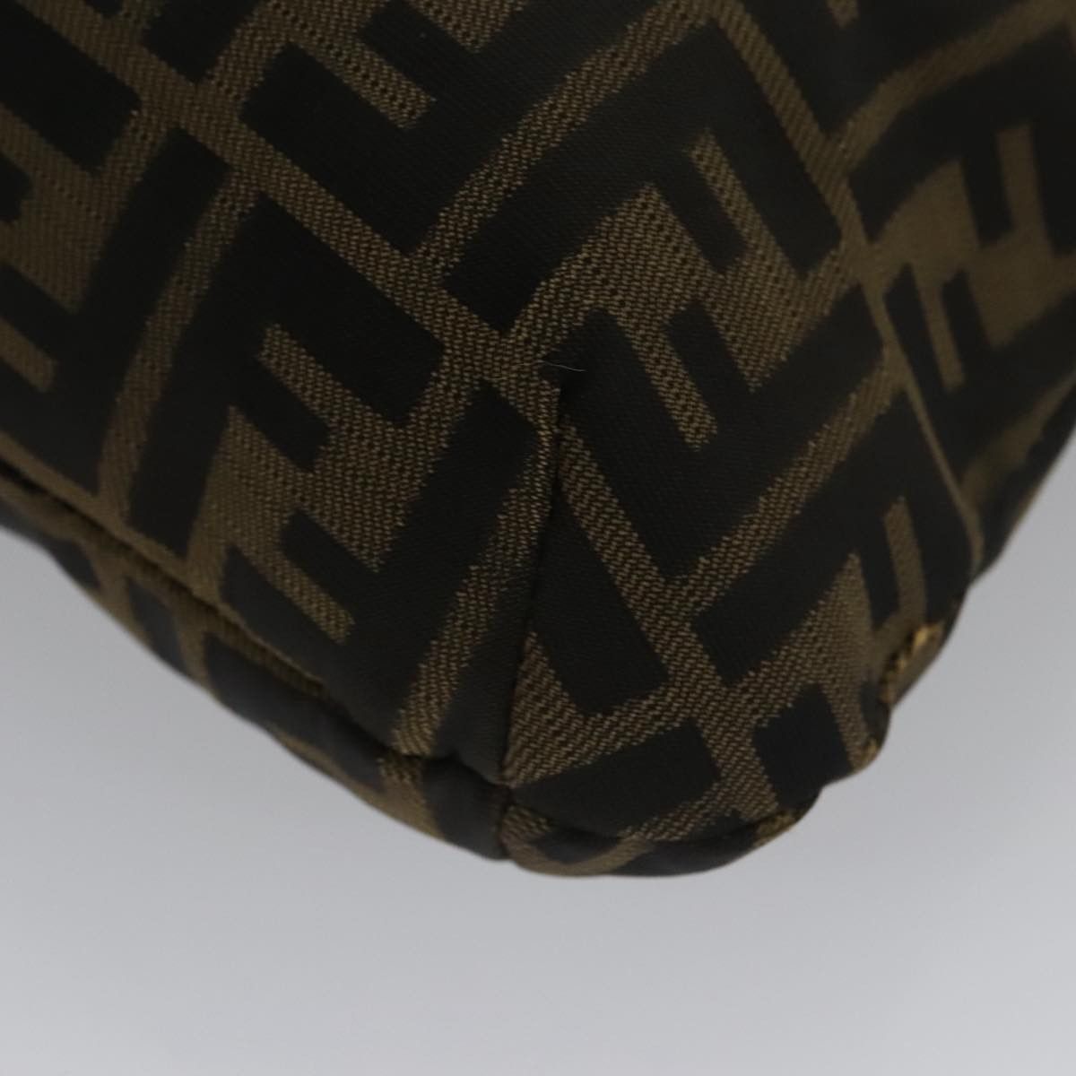 Fendi Hobo Brown Canvas Shoulder Bag (Pre-Owned) Size ONE SIZE - 19 Thumbnail