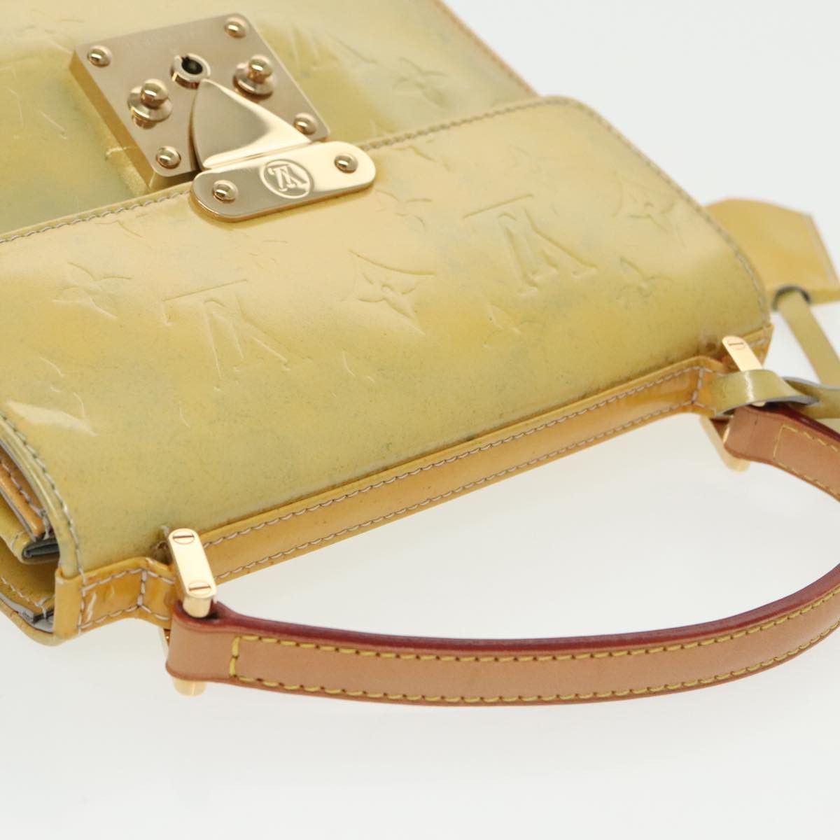 Louis Vuitton Spring Street Yellow Patent Leather Handbag (Pre-Owned) Size ONE SIZE - 5 Thumbnail