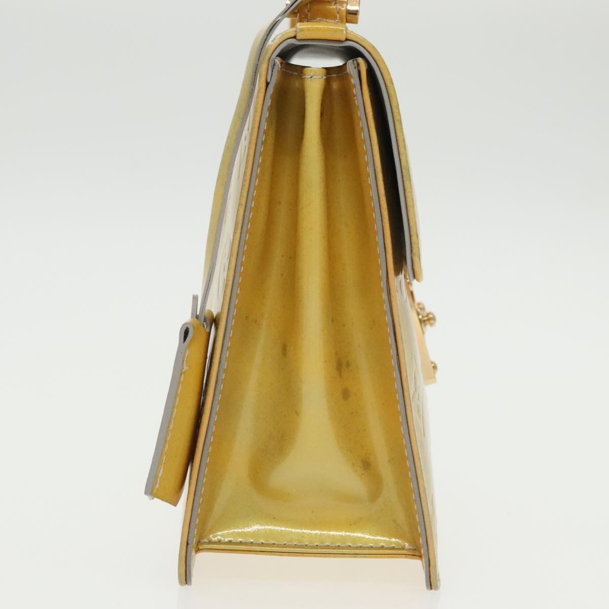 Louis Vuitton Spring Street Yellow Patent Leather Handbag (Pre-Owned) Size ONE SIZE - 4 Thumbnail