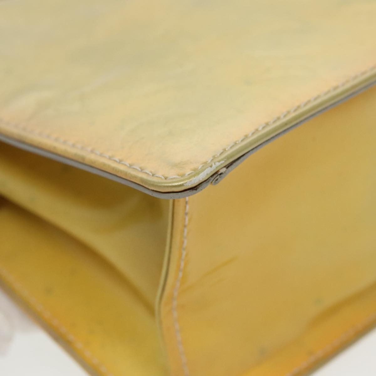 Louis Vuitton Spring Street Yellow Patent Leather Handbag (Pre-Owned) Size ONE SIZE - 11 Thumbnail